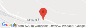 Position der Autogas-Tankstelle: ESSO Tankstelle in 99817, Eisenach