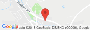 Position der Autogas-Tankstelle: TOTAL Tankstelle in 01723, Wilsdruff
