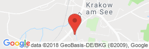 Position der Autogas-Tankstelle: Total Station in 18292, Krakow am See