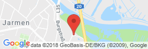 Position der Autogas-Tankstelle: Total Station in 17126, Jarmen