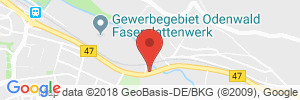 Position der Autogas-Tankstelle: Shell Station in 63916, Amorbach