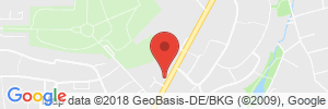 Position der Autogas-Tankstelle: AVIA Tankstelle in 32049, Herford