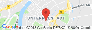 Position der Autogas-Tankstelle: TD Tankcenter am Kreisel in 34125, Kassel