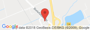 Position der Autogas-Tankstelle: Shell Station in 33104, Paderborn