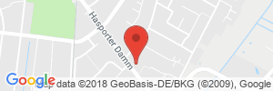 Position der Autogas-Tankstelle: BFT-Tankstelle in 27755, Delmenhorst
