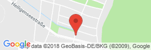 Position der Autogas-Tankstelle: STAR Tankstelle in 13503, Berlin-Heiligensee