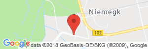 Position der Autogas-Tankstelle: Autogas-Tankstelle Hoyer in 14823, Niemegk