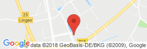 Position der Autogas-Tankstelle: Raiffeisen Tankstelle in 49835, Wietmarschen-Lohne