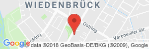 Position der Autogas-Tankstelle: TTM in 33378, Rheda-Wiedenbrück