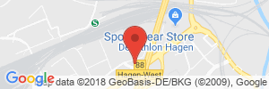 Position der Autogas-Tankstelle: Total Station Eichholz in 58089, Hagen