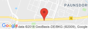 Position der Autogas-Tankstelle: HEM Tankstelle in 04328, Leipzig