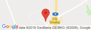 Position der Autogas-Tankstelle: TOTAL Autohof in 06721, Weickelsdorf-Droyßig-Osterfeld