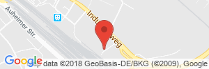 Position der Autogas-Tankstelle: HEM Tankstelle in 63450, Hanau