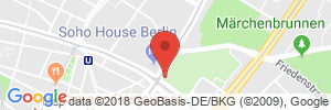 Position der Autogas-Tankstelle: TOTAL Tankstelle in 10405, Berlin