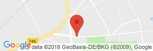 Position der Autogas-Tankstelle: Auto Blisse GmbH in 14822, Brück