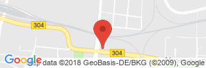Position der Autogas-Tankstelle: Allguth Tankstelle in 80993, München-Moosach