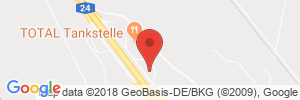 Position der Autogas-Tankstelle: BAB-Tankstelle Walsleben-Ost (Agip) in 16818, Walsleben