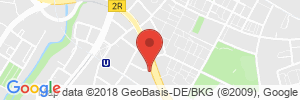 Position der Autogas-Tankstelle: Andreas Hoffmann Aral in 81539, München