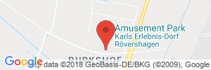 Position der Autogas-Tankstelle: Karls Erlebnis-Hof Rövershagen in 18182, Rövershagen