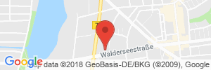 Position der Autogas-Tankstelle: Star Tankstelle in 23566, Lübeck