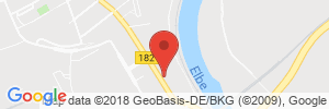Position der Autogas-Tankstelle: TOTAL -Tankstelle W. Schmidt in 01591, Riesa