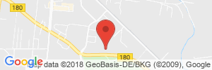Position der Autogas-Tankstelle: Jet Tankstelle Naumburg in 06618, Naumburg