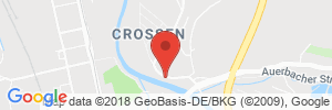 Position der Autogas-Tankstelle: Autohaus F.Schmidt & Sohn GmbH, Mitsubishi Vertragshändler in 08058, Zwickau