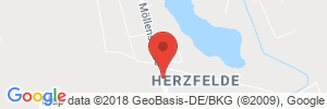 Position der Autogas-Tankstelle: Star Tankstelle Inh. Anousch Vockeroth in 15378, Herzfelde