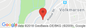 Position der Autogas-Tankstelle: Autohaus Gerhard Mensch GmbH in 34471, Volkmarsen
