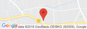 Position der Autogas-Tankstelle: Agip-Service-Station in 39130, Magdeburg