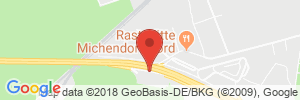 Position der Autogas-Tankstelle: Total Station Michendorf Süd in 14552, Michendorf