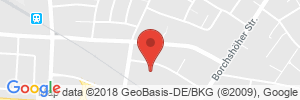 Position der Autogas-Tankstelle: Autohaus Woltmann in 28757, Bremen