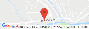 Position der Autogas-Tankstelle: Shell Station in 35066, Frankenberg