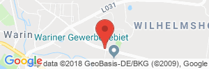 Position der Autogas-Tankstelle: Wärmeversrogungs GmbH Horst Jeske in 19417, Warin