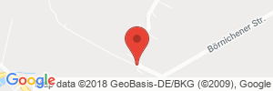 Position der Autogas-Tankstelle: Autohaus Uhlmann GmbH & Co. KG Mitsubishi - Vertragshändler in 09434, Krumhermersdorf