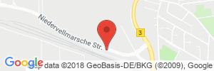 Position der Autogas-Tankstelle: Hassmann automobile Leidenschaft in 34233, Fuldatal