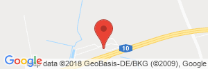 Position der Autogas-Tankstelle: Aral Tankstelle (LPG der Aral-AG) - Klaus Roesser - Am Fichtenplan Nord in 15749, Brusendorf