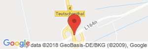 Position der Autogas-Tankstelle: TOTAL in 06179, Langenbogen