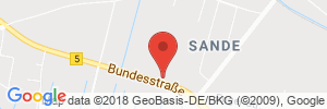 Position der Autogas-Tankstelle: Tankstelle Automix Wilhelmsen in 25917, Enge-Sande