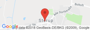 Position der Autogas-Tankstelle: WIKING Tank in 24996, Sterup
