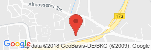 Position der Autogas-Tankstelle: Autozentrum Rausch in 01156, Dresden