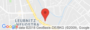 Position der Autogas-Tankstelle: Aral Tankstelle Voss in 01219, Dresden