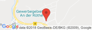 Position der Autogas-Tankstelle: Autohaus Partes Servicepartner der DaimlerChrysler AG in 97837, Erlenbach