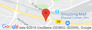 Position der Autogas-Tankstelle: Shell Station in 89077, Ulm