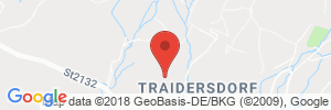 Position der Autogas-Tankstelle: Auto Hans Gogeißl in 93444, Kötzing OT Traidersdorf