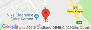 Position der Autogas-Tankstelle: ARAL Piet Esser in 50170, Kerpen