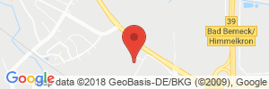 Position der Autogas-Tankstelle: Shell Tankstelle in 95502, Himmelkron