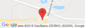 Position der Autogas-Tankstelle: Aral Tankstelle in 86842, Türkheim 