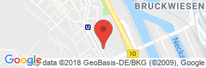 Position der Autogas-Tankstelle: RAN Station Helmut Fischer in 70327, Stuttgart