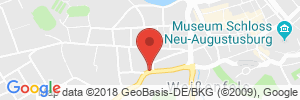 Position der Autogas-Tankstelle: Total Tankstelle in 06667, Weißenfels